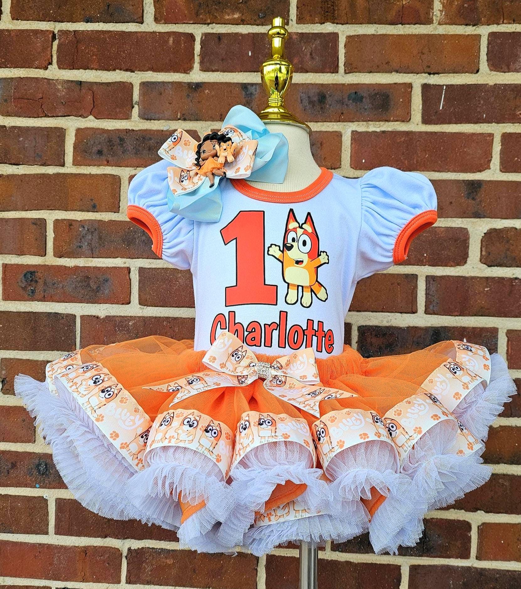 bluey birthday dress 2t The Bluey Heirloom Birthday Dress