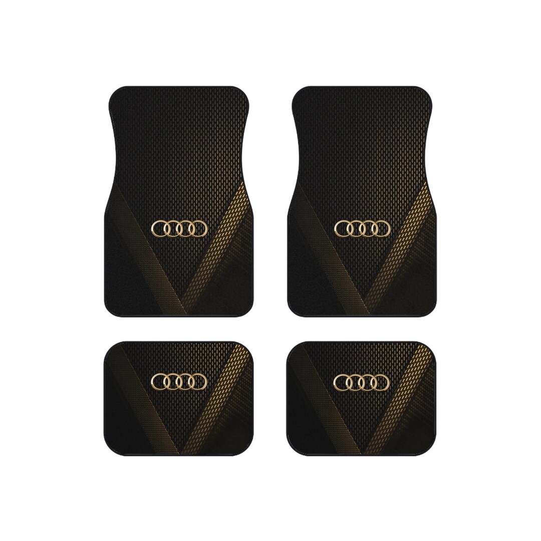Audi Car Mats Audi Mats Audi Logo Car Mats Car Mats Audi Etsy