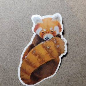 Roter Panda Aufkleber