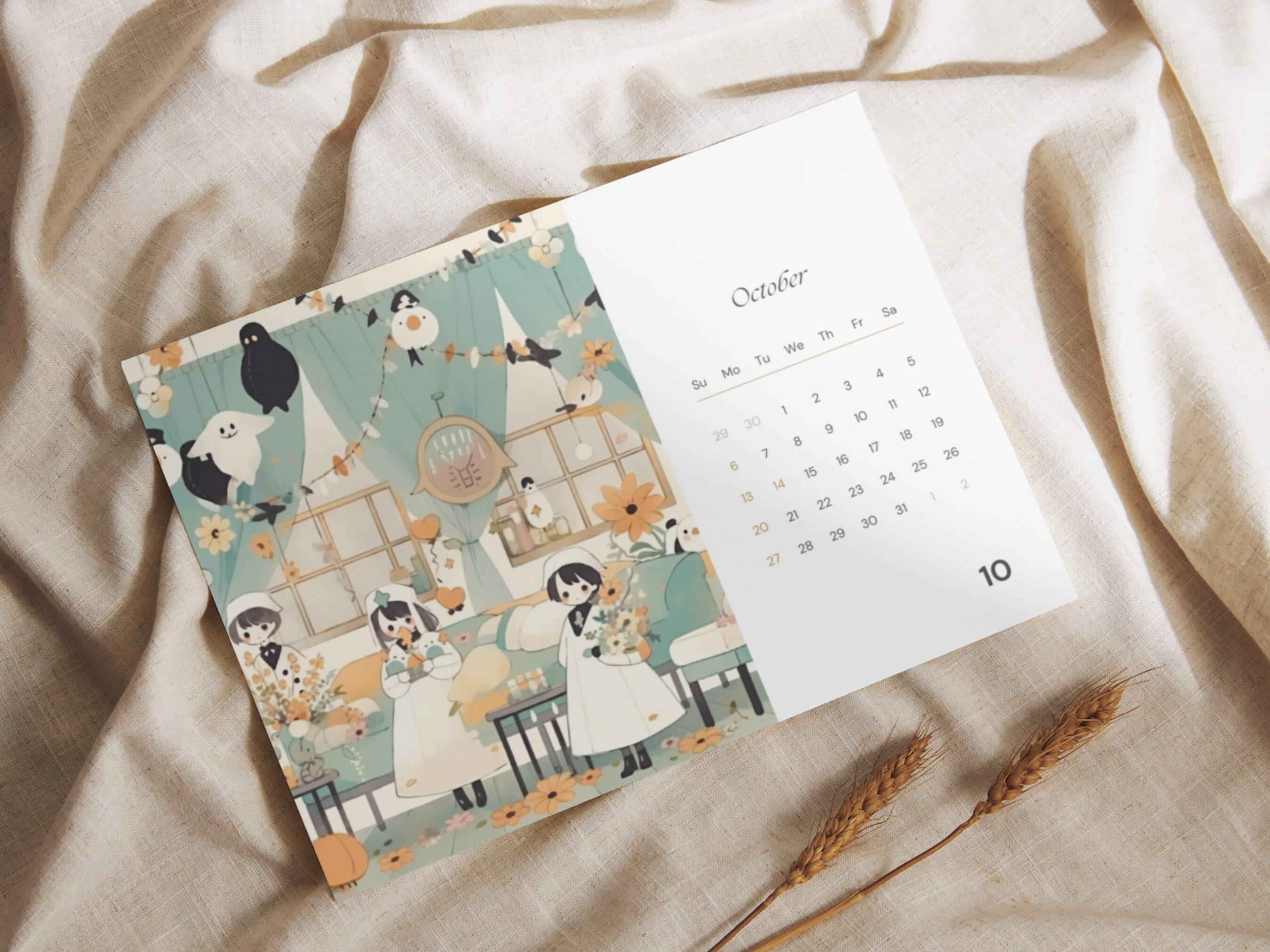 Printable Nurse Calendar 2024 Etsy