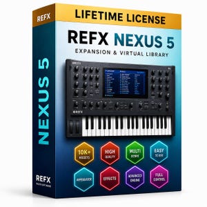 reFX Nexus 5 Music Production Software | VST Synth Plugin - Instant Download