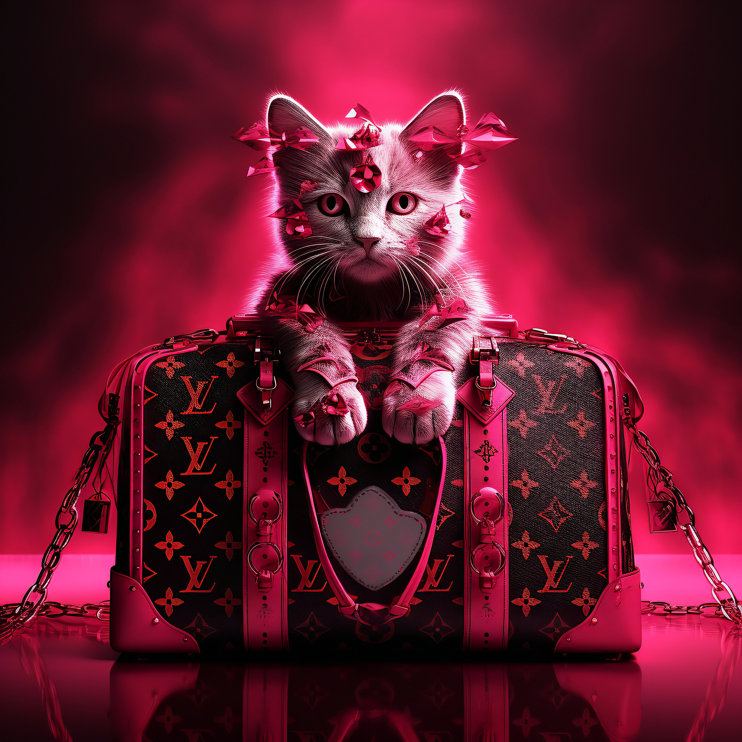 Louis Vuitton Cat -  Hong Kong