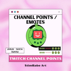 90's Digital Animal Twitch Channel Point / Emote