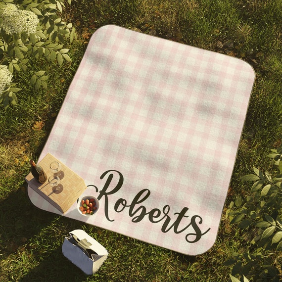 Custom Text Family Picnic Blanket Mat Waterproof Blanket Outdoor Mat Waterproof Picnic Time Family Blanket Gift Personalized Blanket Gift Etsy