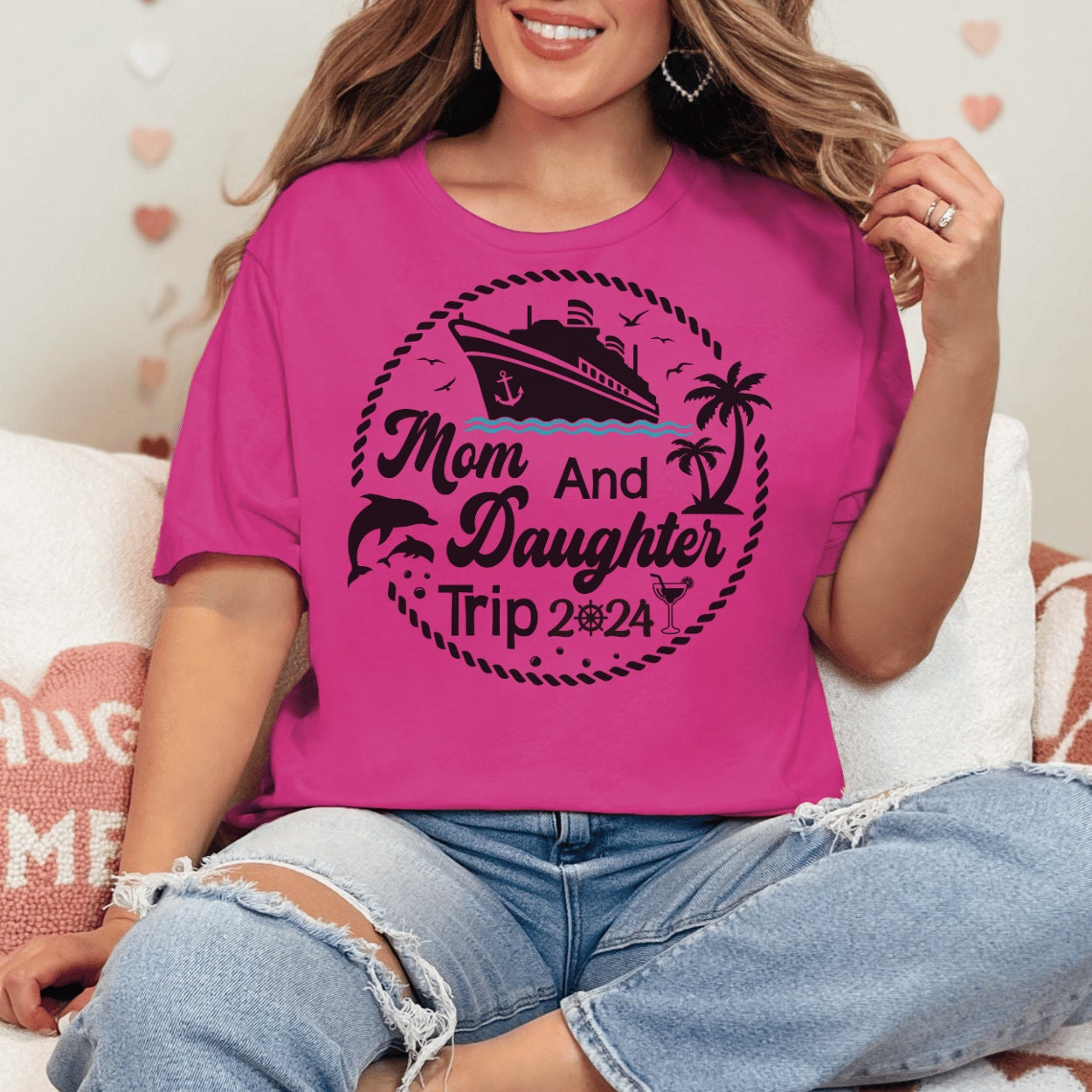 Mother Daughter Cruise Shirts, Custom Mother Daughter Cruise Shirt ...