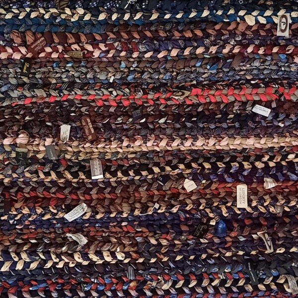 Twined Rag Rugs - Etsy