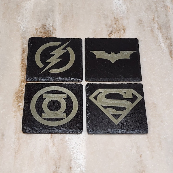 DC Characters Coasters