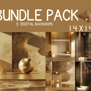 Luxury Gold minimalist backdrop- Luxury background-digital background - Digital overlays -studio overlays- Luxury overlays