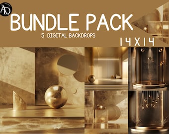 Luxury Gold minimalist backdrop- Luxury background-digital background - Digital overlays -studio overlays- Luxury overlays