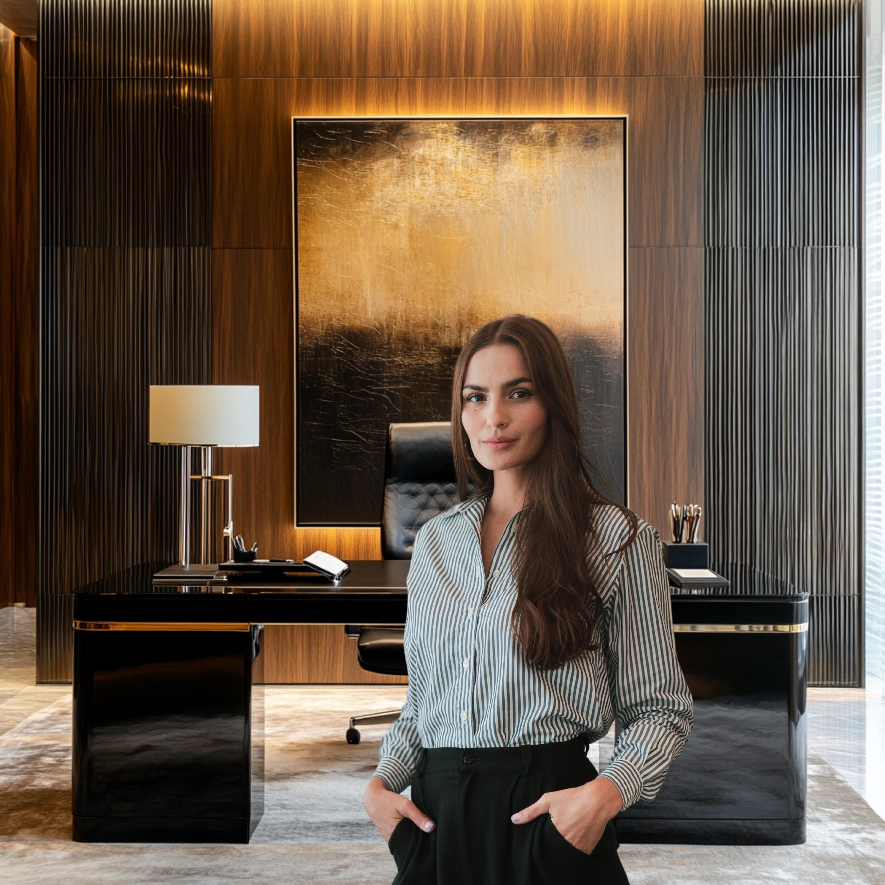 High-end CEO Office Digital Backdrop, Entrepreneurs, Professional ...