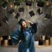 Graduation Studio Photo Graduation Black and Gold Back Ground Ceremony ...