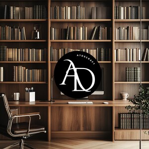 Zoom Background- Bookshelf Background for Meetings-Virtual Office- Professional Teams,Digital Backdrop - Meets Backgrounds-Photoshop overlay