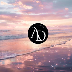 Sparkling Pink Beach Sunset Digital Background | Photoshop Overlay for Maternity Portraits and Fine Art, Summer Background