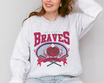 Storecloths 90s MLB Champions Vintage Atlanta Braves Sweatshirt