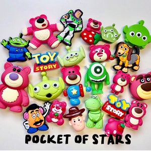 Shoe Charms - toy cowboy space adventures