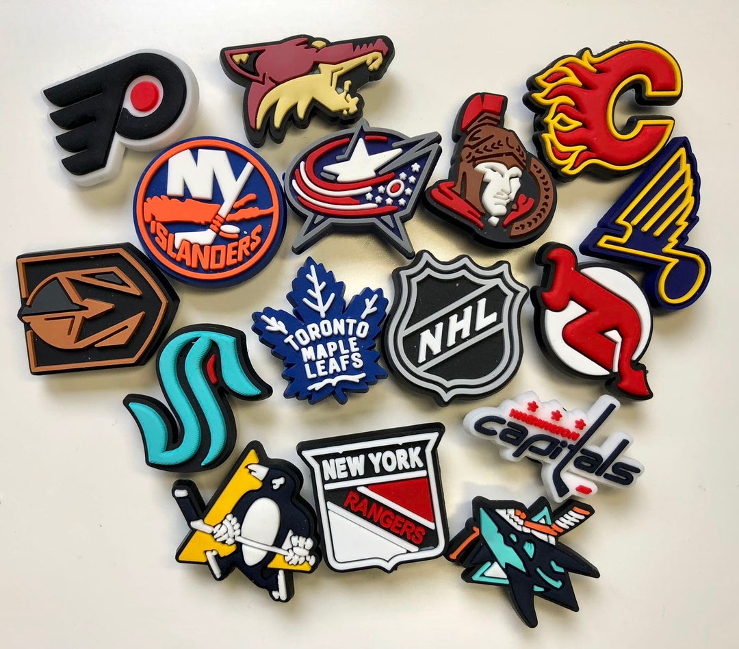 2024 Croc Charm / Jibbitz 960 Choices 916931 Hockey Teams Etsy Canada