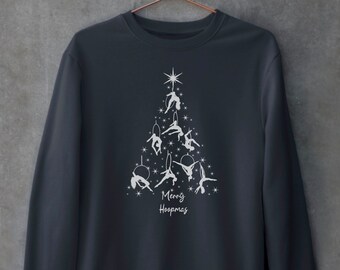 Luftreifen Pullover fröhliche Hoopmas Pullover
