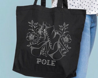 Pole dance bag aerialist tote fitness kit bag