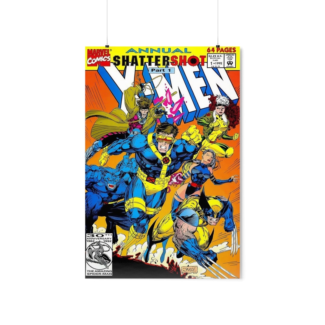 Xmen Comic Poster Xmen Comic Wall Art Xmen Poster Xmen Etsy