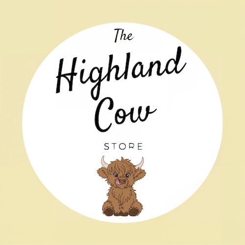 Ciondolo mucca delle Highlands in argento sterling 925 - Italia