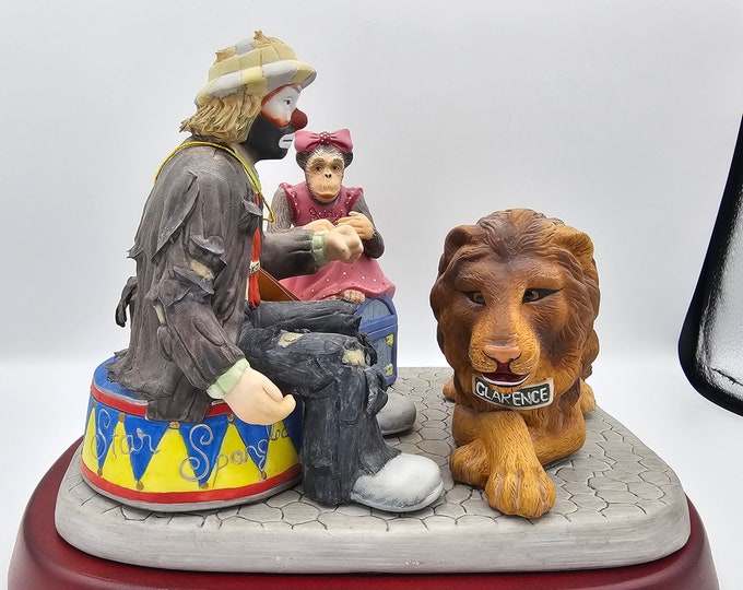 Flambro Limited Edition Emmett Kelly Jr 20th Anniversary All Star