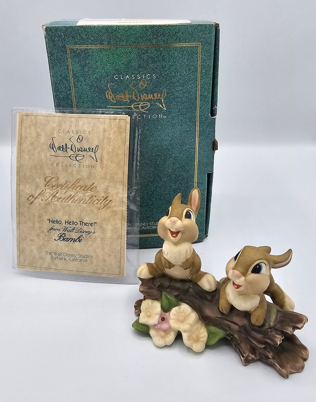 Wdcc 50th Anniversary Thumper's Sisters Porcelain Figurine From the ...