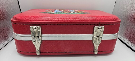 Childs Suitcase, Red, "Going Places", Hard Side, … - image 3