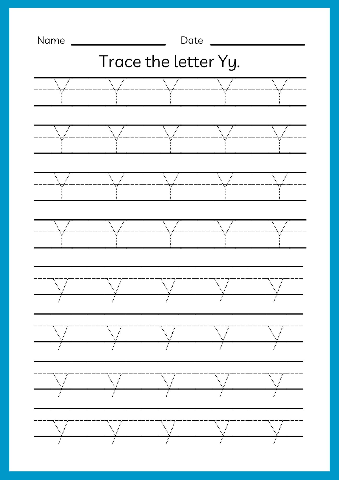 Printable Preschool Abcs Workbook, Preschool Alphabet Workbook ...