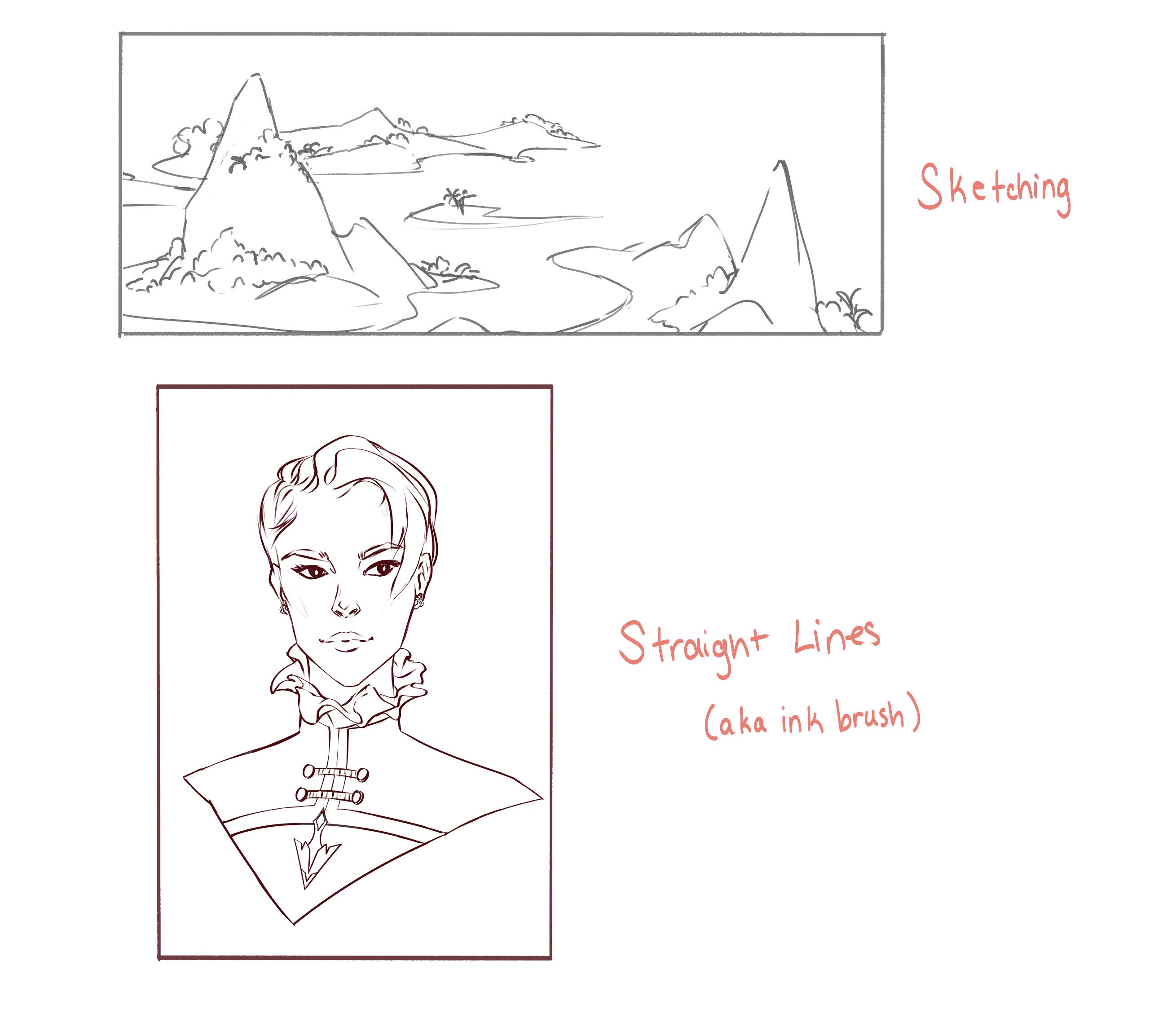 Essential Painterly Brushes for Clip Studio Paint – Minimal CSP Brush ...