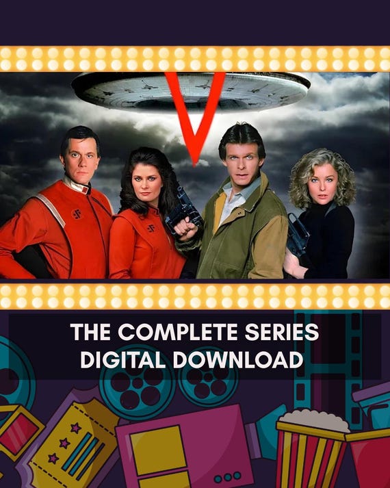V - Complete TV Series - Digital Download - Etsy
