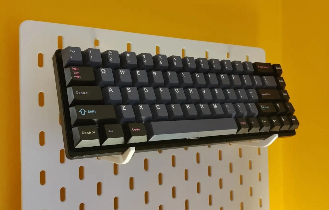 IKEA Pegboard Skadis Gaming Keyboard Bracket IKEA Pegboard Etsy