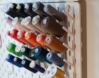 Ikea Skadis compatible sewing thread holder