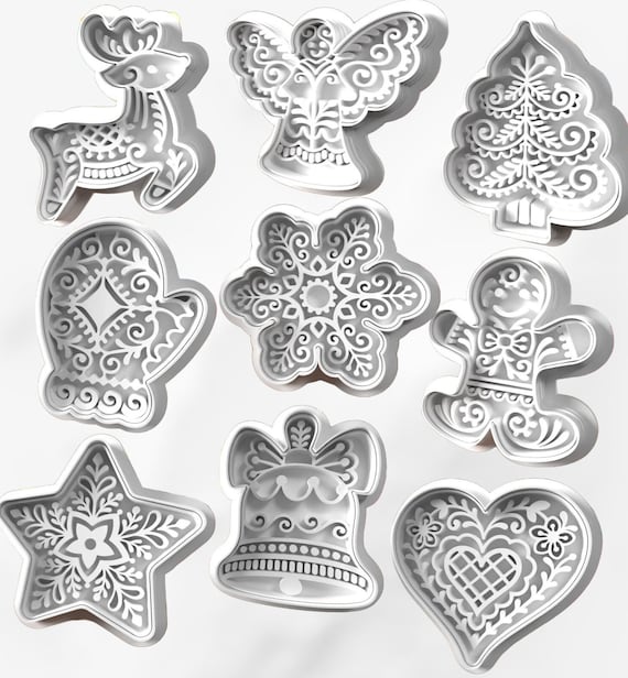 Plätzchen Ausstechformen Weihnachten, Keksformen, Plätzchenform, Christmas, Ausstechform, Plätzchenform, Weihnachtskekse, Backformen