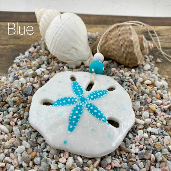 Xanadu Designs Teal Enamel Ocean Pendant Charms – Sand Dollar Wholesale (C6280) – Choose 2, 5, Or 10 Pieces