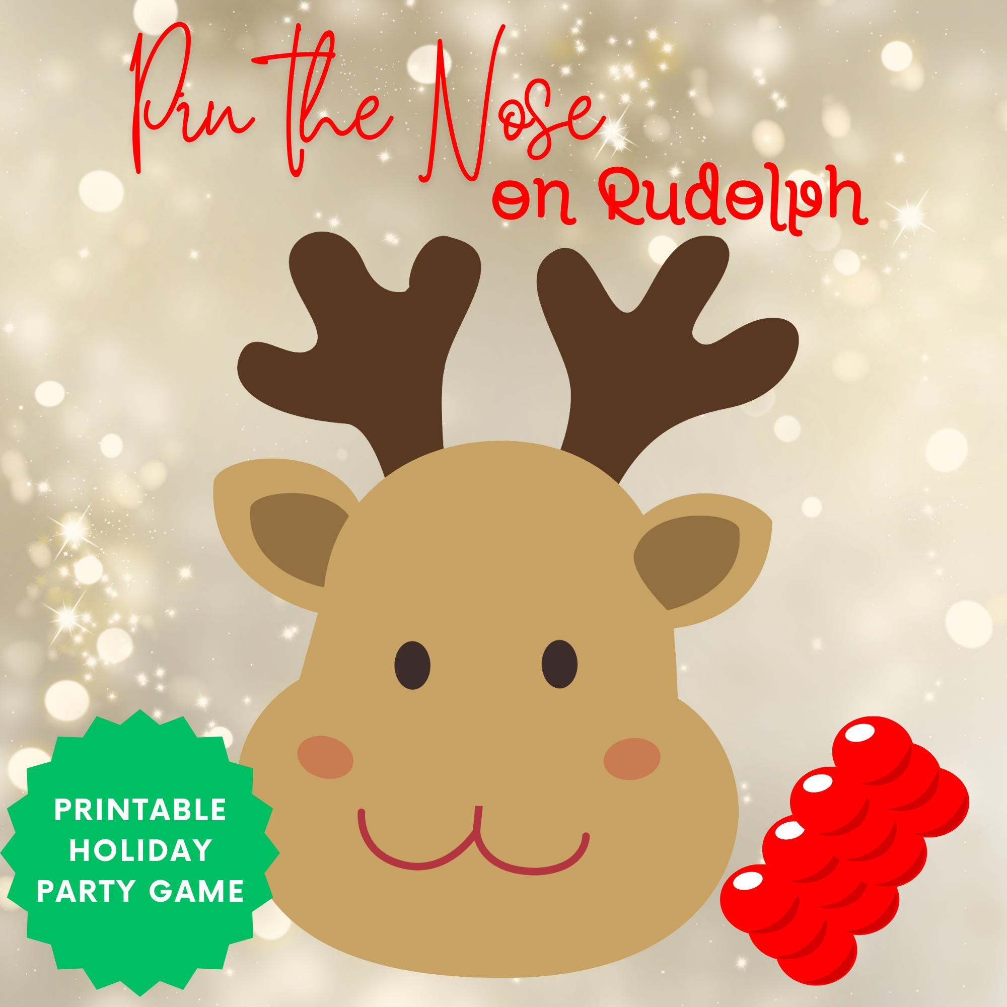 Pin the Nose on Rudolph Printable Holiday Party Game, Christmas Party Template Game, Pin the Tail on the Donkey Xmas Digital Printable Game - Etsy pin-the-nose-on-rudolph-printable-holiday-party-game-christmas-party-template-game-pin-the-tail-on-the-donkey-xmas-digital-printable-game-etsy