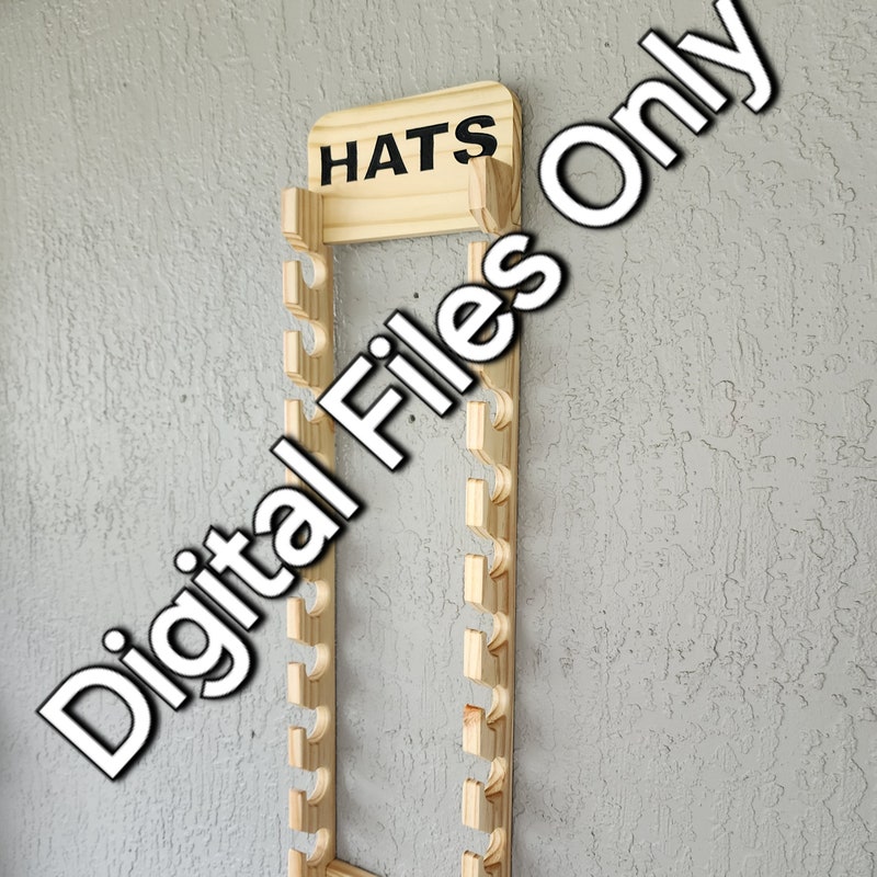 Hat Rack Build Plans Wooden Hat Rack Plans - Etsy