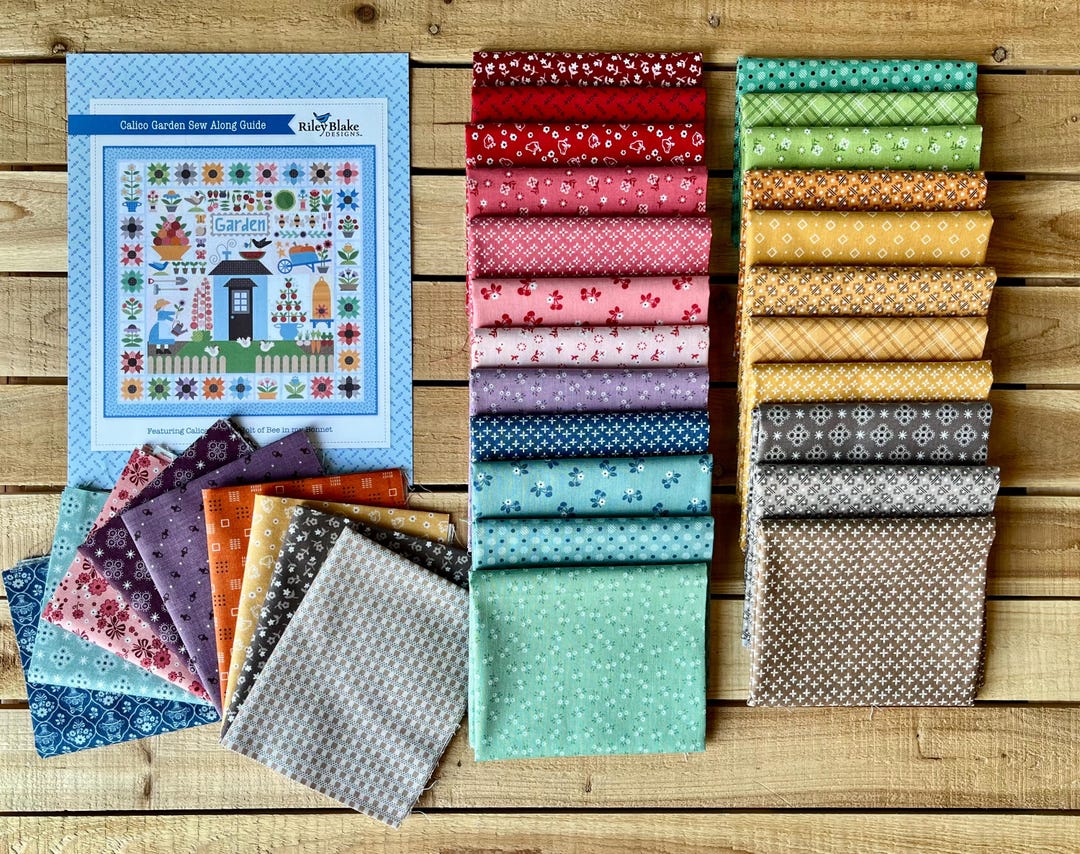 Calico Garden Quilt Kit by Lori Holt for Riley Blake Designs - Etsy
