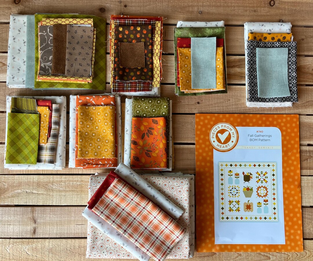 Fall Gatherings Quilt Kit by Sandy Gervais for Riley Blake Designs - Etsy