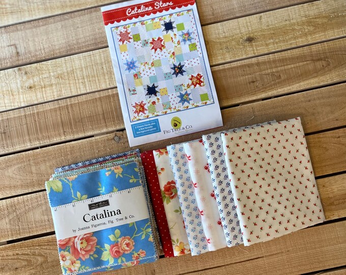 Catalina Stars Quit Kit by Fig Tree & Co. for Moda - Etsy
