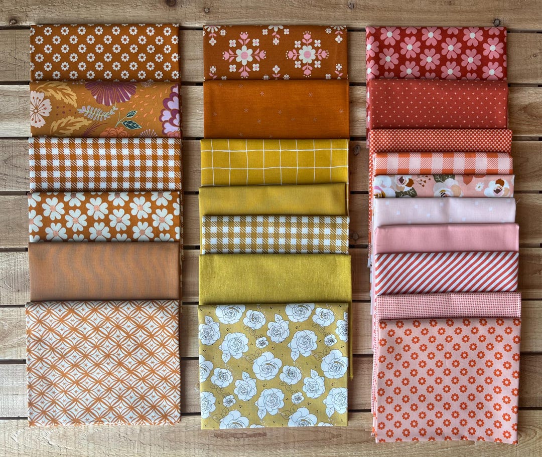 Moda Fabrics and Riley Blake Designs Fat Quarter Bundle - Etsy