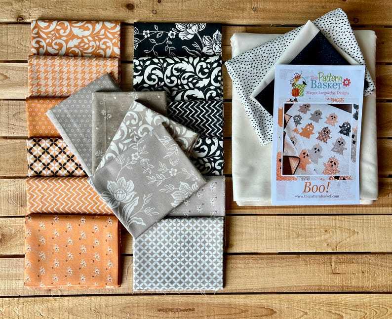Boo! Quilt Kit Featuring All Hallow's Eve by Joanna Figueroa With Fig ...