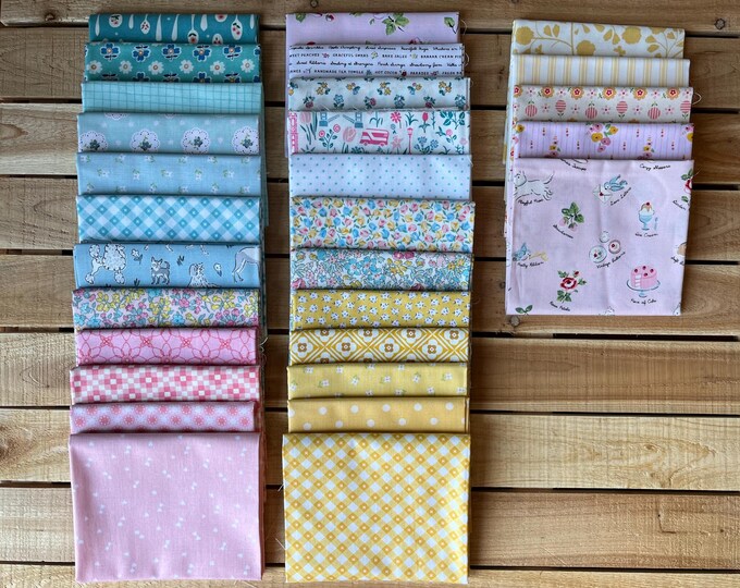 Moda Springbrook Collection Fat Quarter Bundle Featuring Collections From Moda Fabrics, Poppie ...