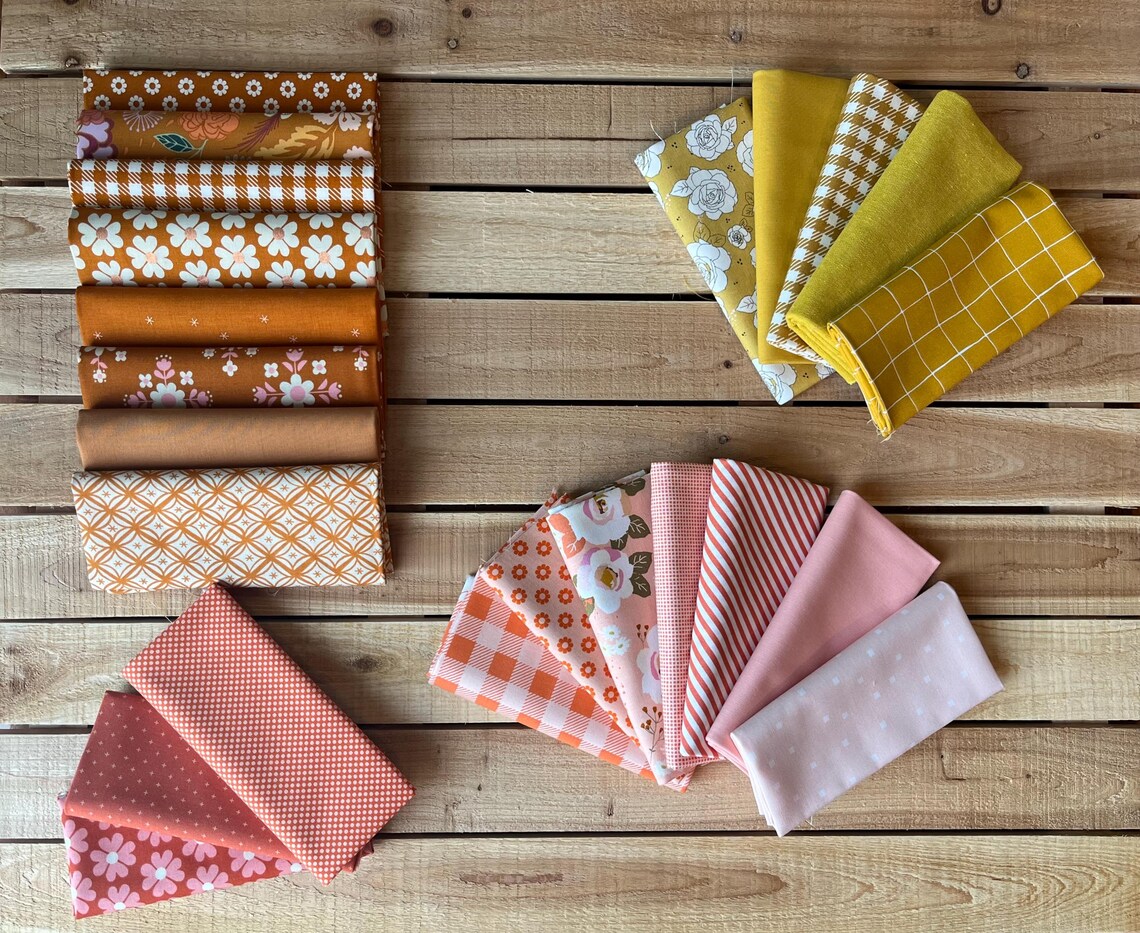 Moda Fabrics and Riley Blake Designs Fat Quarter Bundle - Etsy