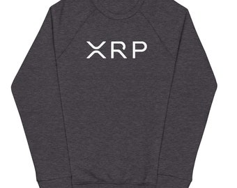 XRP Organic raglan sweatshirt