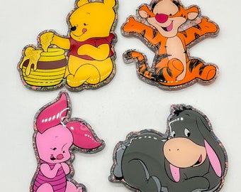 Pooh and Friends Magnets, Made to Order