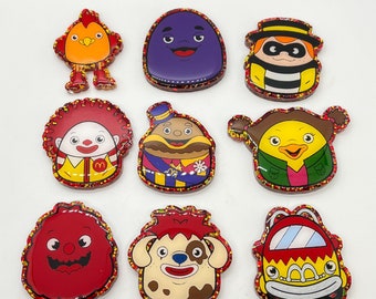 McD’s Friends Magnet Set, Made to Order