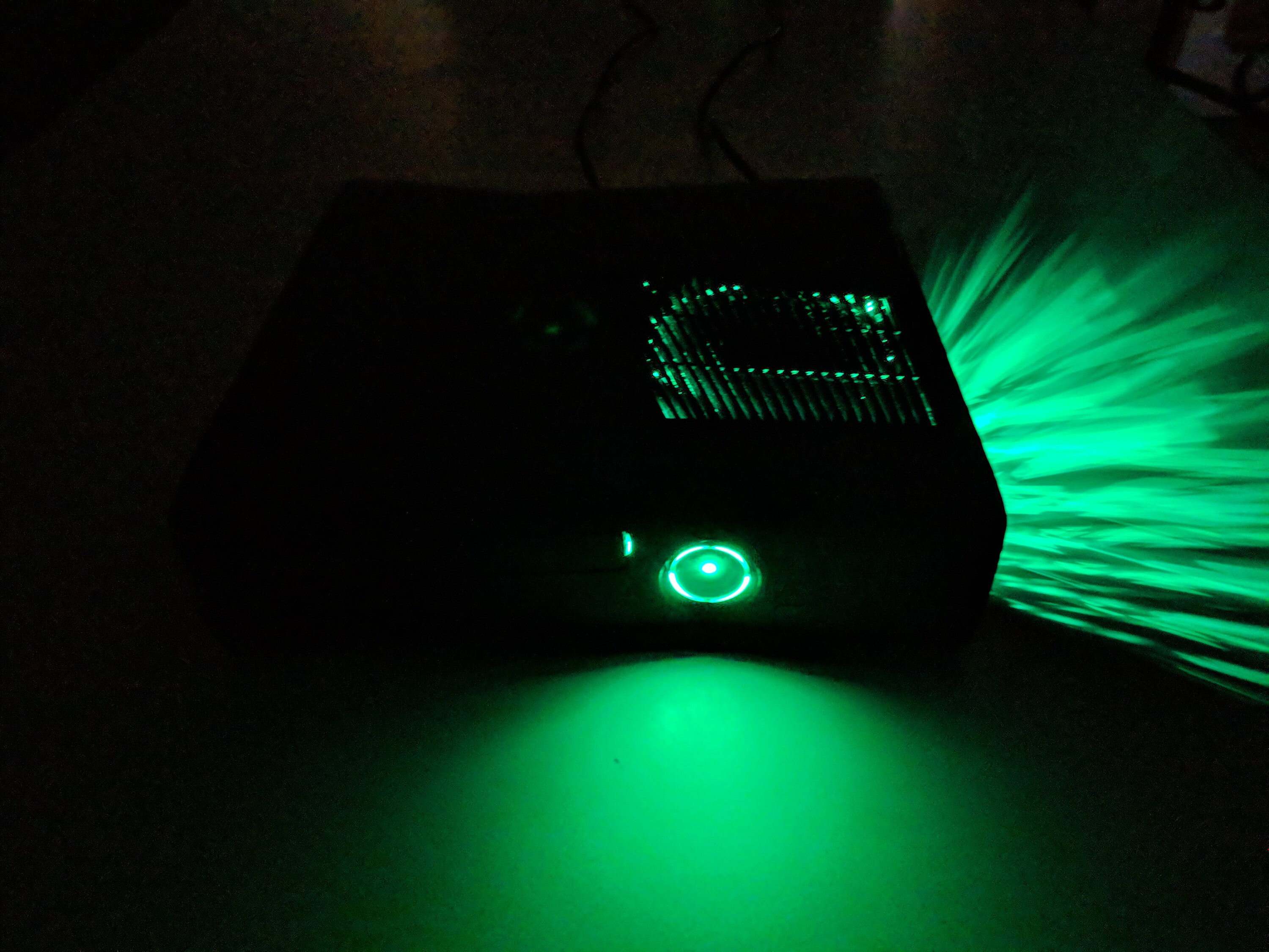 Custom Modded Xbox 360 Slim Trinity 4 GB RGH3.0 Dash 17559 250GB Green