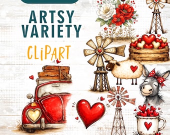 Artsy Variety Bundle - Transparent PNG Clipart - Commercial Use