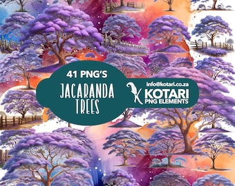 Jacaranda Tree - Clipart PNG transparent - usage commercial