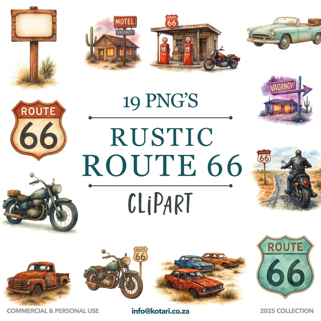 ルート66　ROUTE66　◆　手描きイラスト入り　ツナギ　USED　水色　2L il_1080xN.7164569025_isnf.jpg